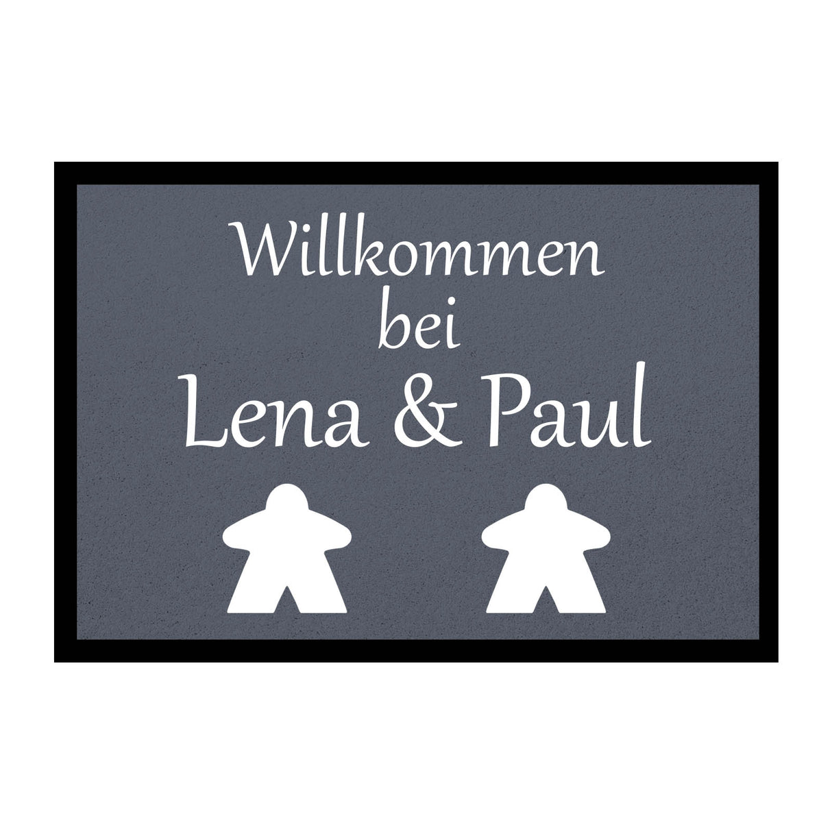 Paillasson HOME STYLE - « Bienvenue Meeple » - personnalisable