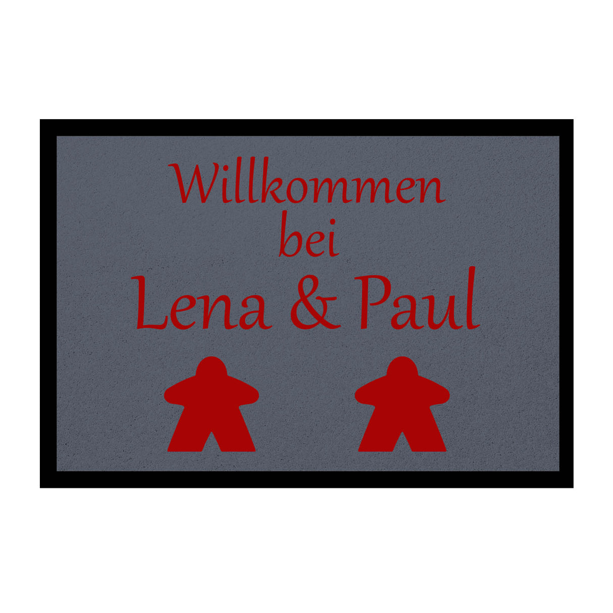 Paillasson HOME STYLE - « Bienvenue Meeple » - personnalisable