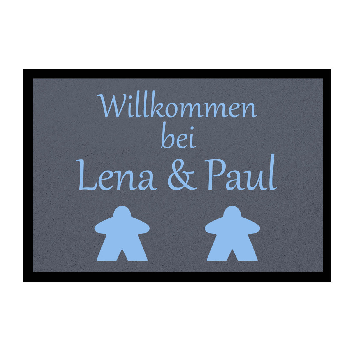 Paillasson HOME STYLE - « Bienvenue Meeple » - personnalisable