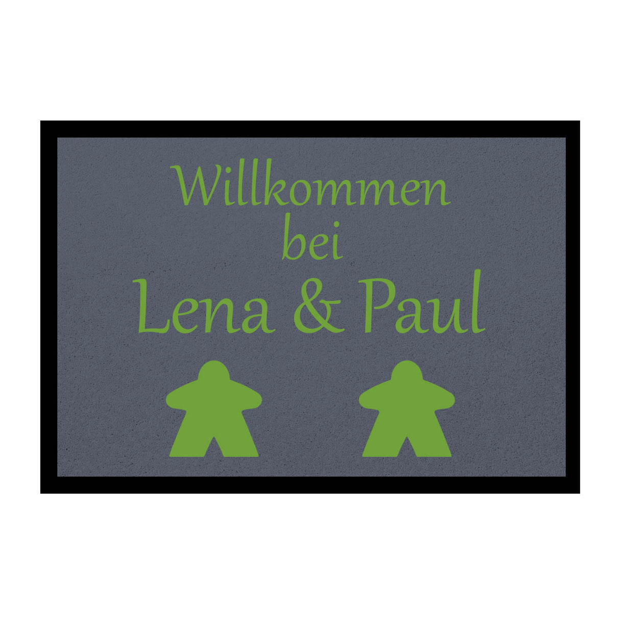 Paillasson HOME STYLE - « Bienvenue Meeple » - personnalisable