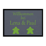 Paillasson HOME STYLE - « Bienvenue Meeple » - personnalisable