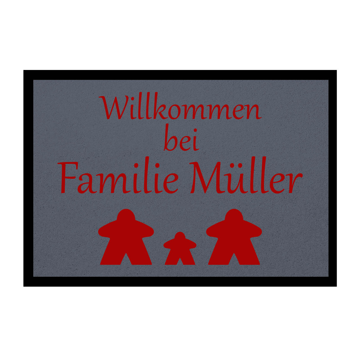 Paillasson HOME STYLE - « Bienvenue Meeple » - personnalisable