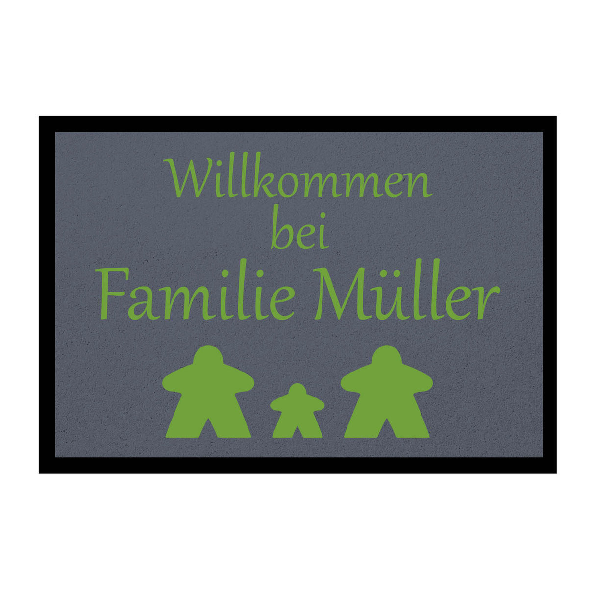Paillasson HOME STYLE - « Bienvenue Meeple » - personnalisable