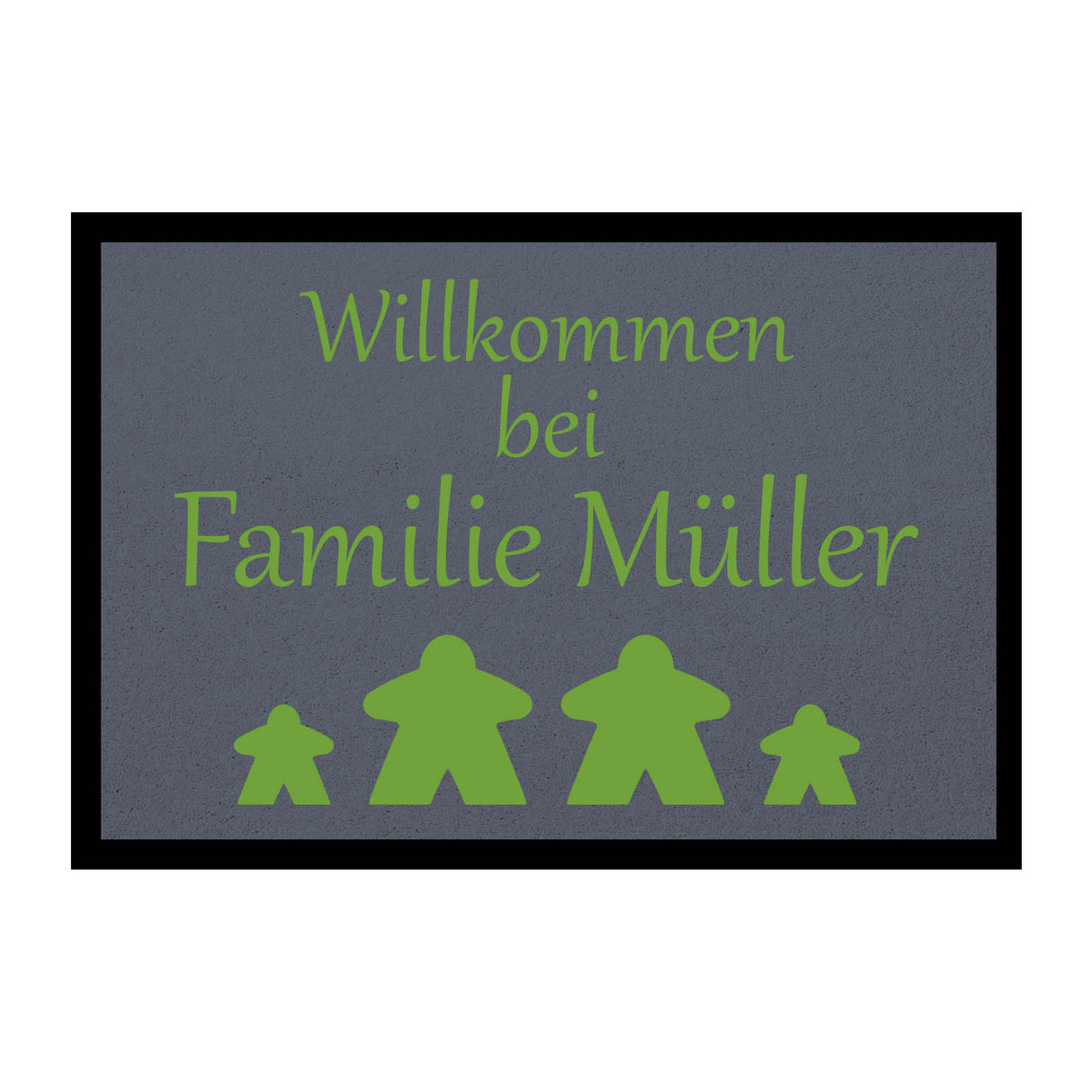 Paillasson HOME STYLE - « Bienvenue Meeple » - personnalisable