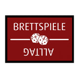 Paillasson HOME STYLE - Motif « Jeux de société / Vie quotidienne »