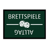 Paillasson HOME STYLE - Motif « Jeux de société / Vie quotidienne »