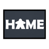 Brettspieler Fußmatte Design Meeple Home - Anthrazit
