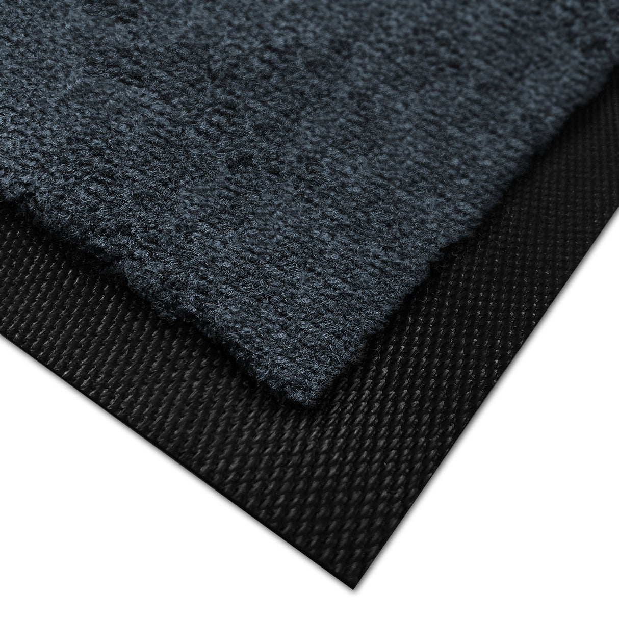 Fußmatte SPORT STYLE - Design "Fußballfeld mit Name" - personalisierbar | Anthrazit/Weiß