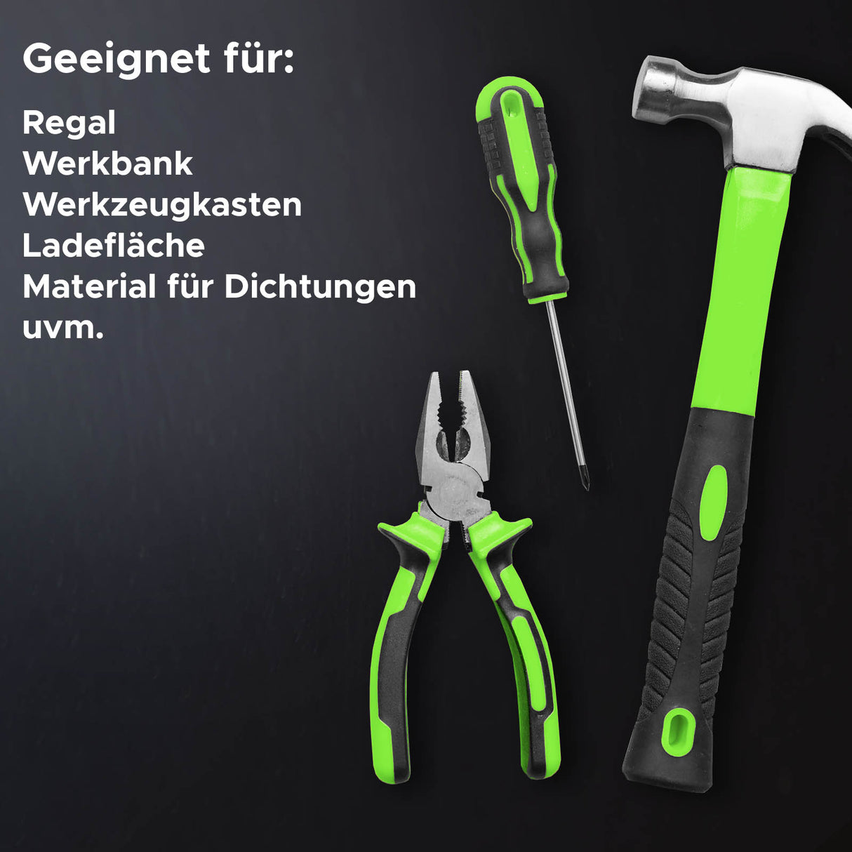 Gummimatte glatt - Vollgummi für flexiblen Einsatz
