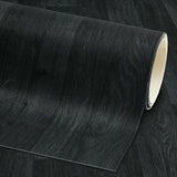 PVC-Bodenbelag in edler Holzoptik | Schwarz