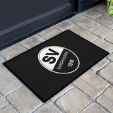 SVS FANMATTE - mit offiziellem Sandhausen Logo | Schwarz/Weiß