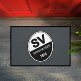 SVS FANMATTE - mit offiziellem Sandhausen Logo | Dunkelgrau/Weiß