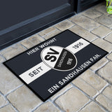 SVS FANMATTE - Hier wohnt ein Sandhausen Fan | Anthrazit/Weiß