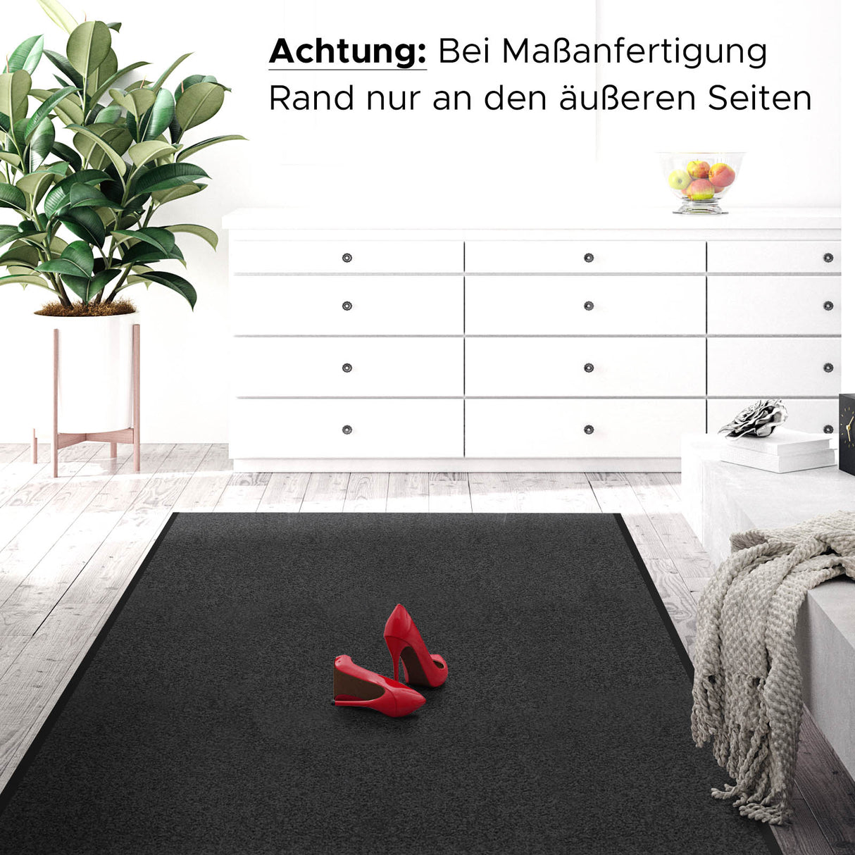 Schmutzfang Teppich Eingangsbereich | Anthrazit