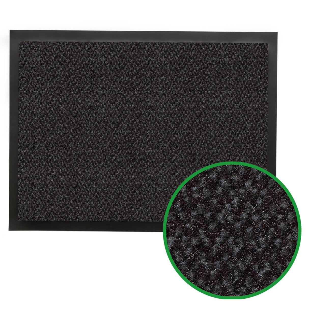 Fußmatte für Industrie und Gewerbe - mit Brandschutzklasse | Anthrazit