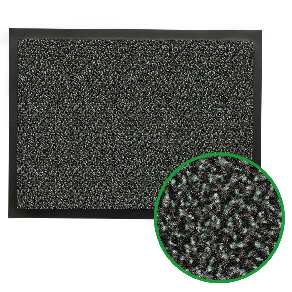 Fußmatte für Industrie und Gewerbe - mit Brandschutzklasse | Hellgrau