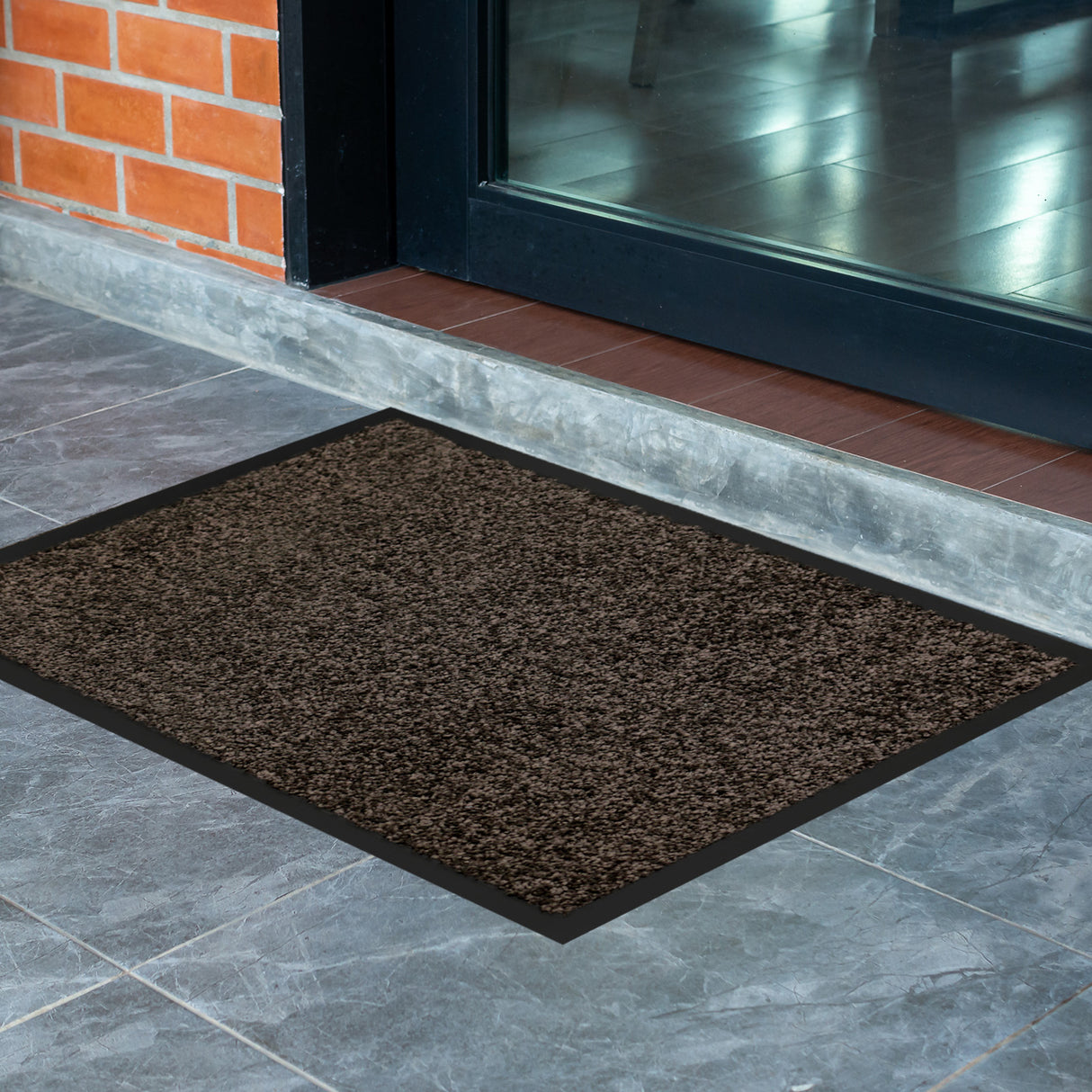 Schmutzfang Teppich Eingangsbereich | Braun