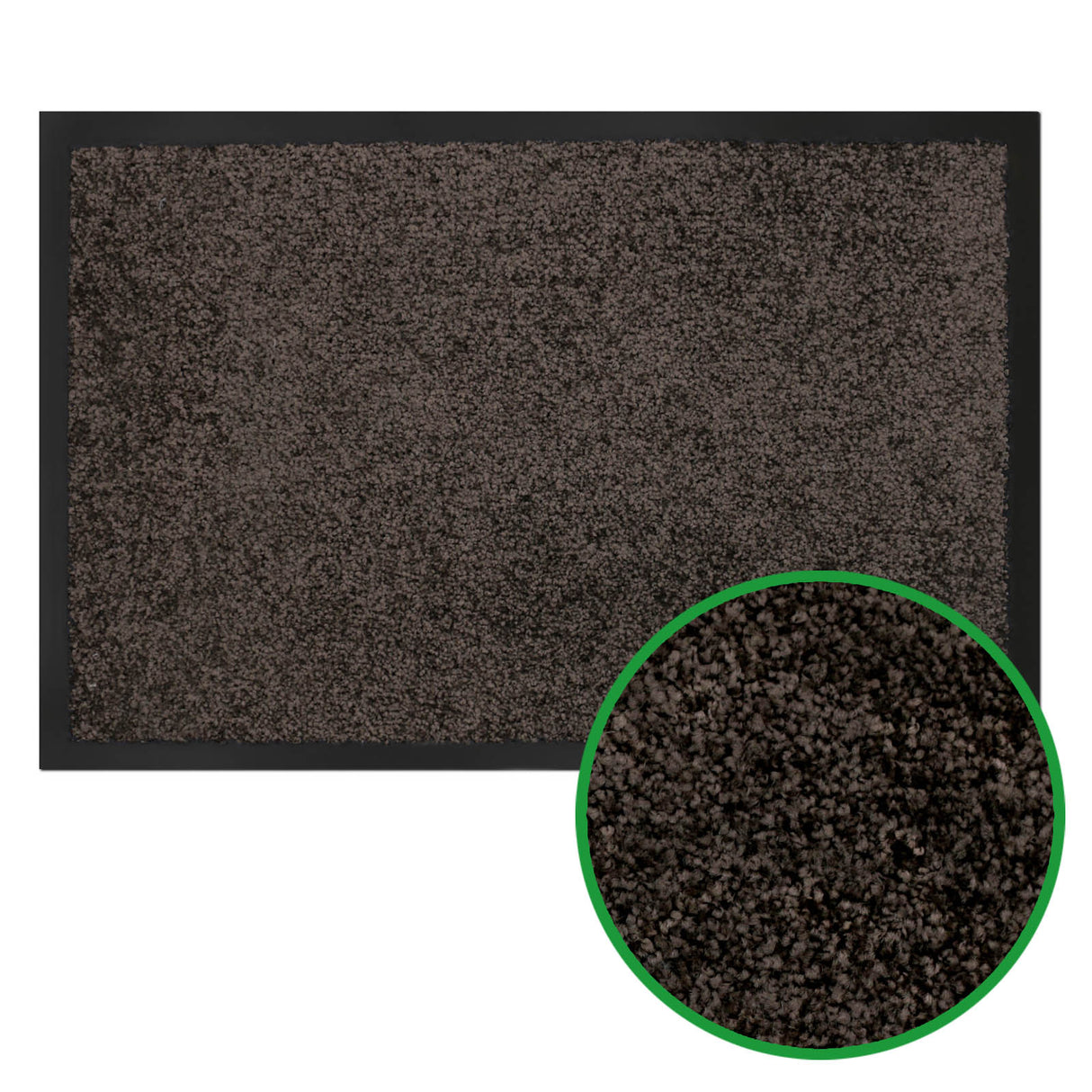 Schmutzfang Teppich Eingangsbereich | Braun