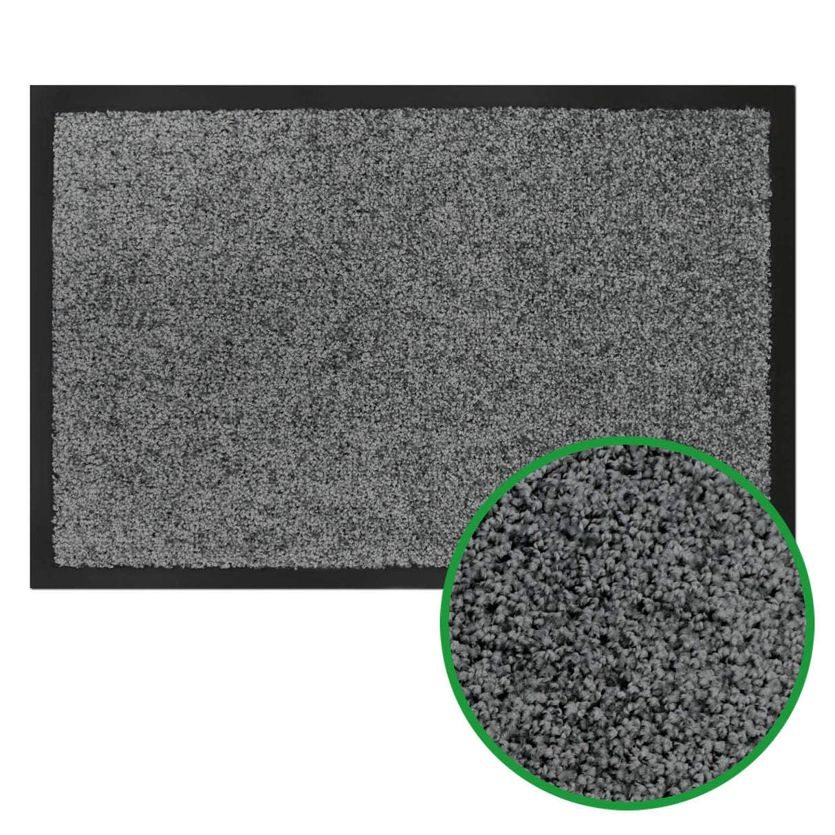 Schmutzfang Teppich Eingangsbereich | Grau