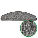 Stufenmatten Liam - 25x65 cm - Halbrund | Anthrazit