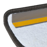 Stufenmatten Liam - 25x65 cm - Halbrund | Anthrazit