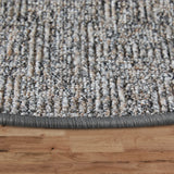 Stufenmatten Liam - 25x65 cm - Halbrund | Grau