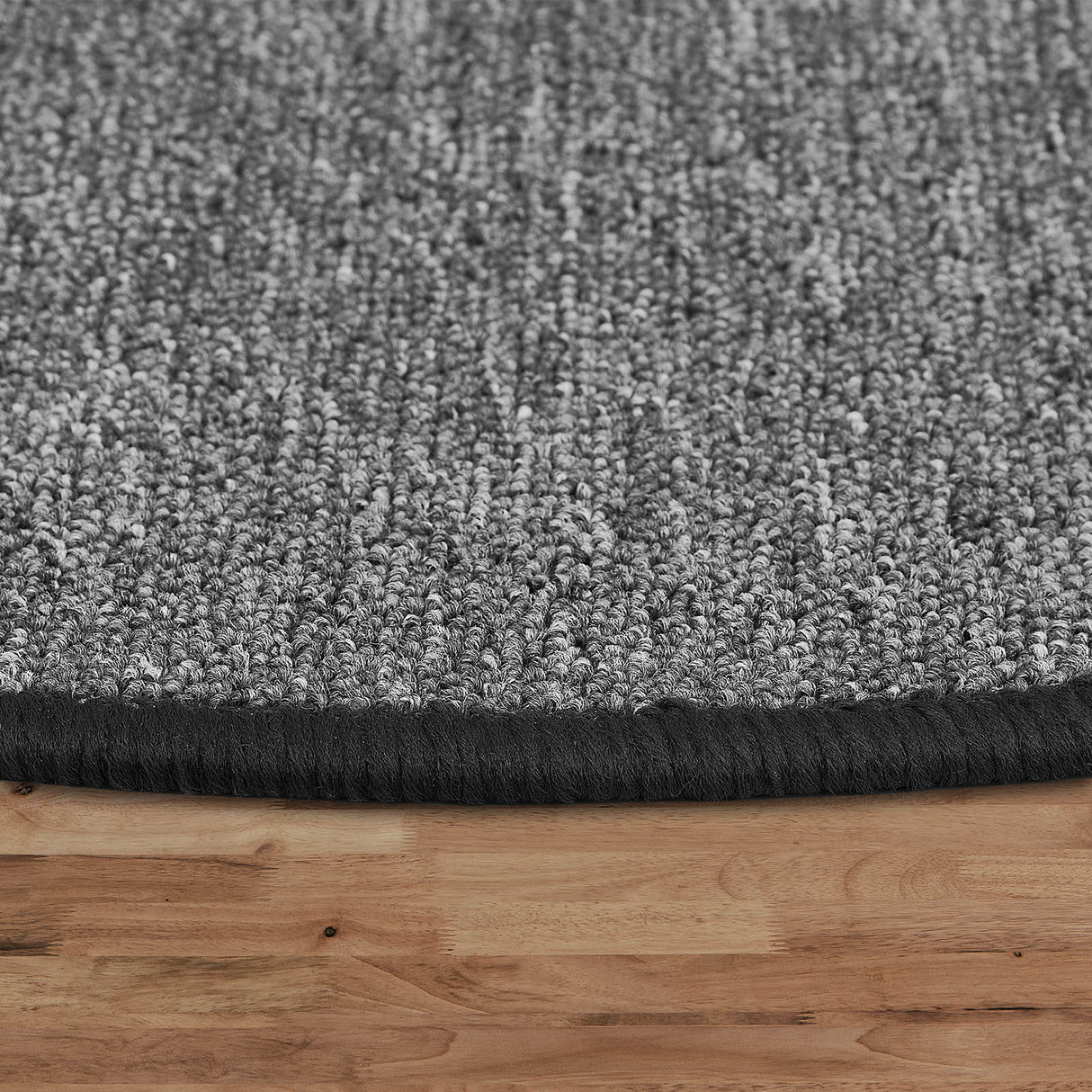 Stufenmatten Flachgewebe - 65x23,5 cm - Halbrund | Anthrazit