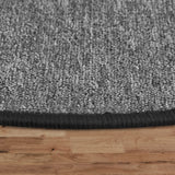 Stufenmatten Flachgewebe - 65x23,5 cm - Halbrund | Anthrazit