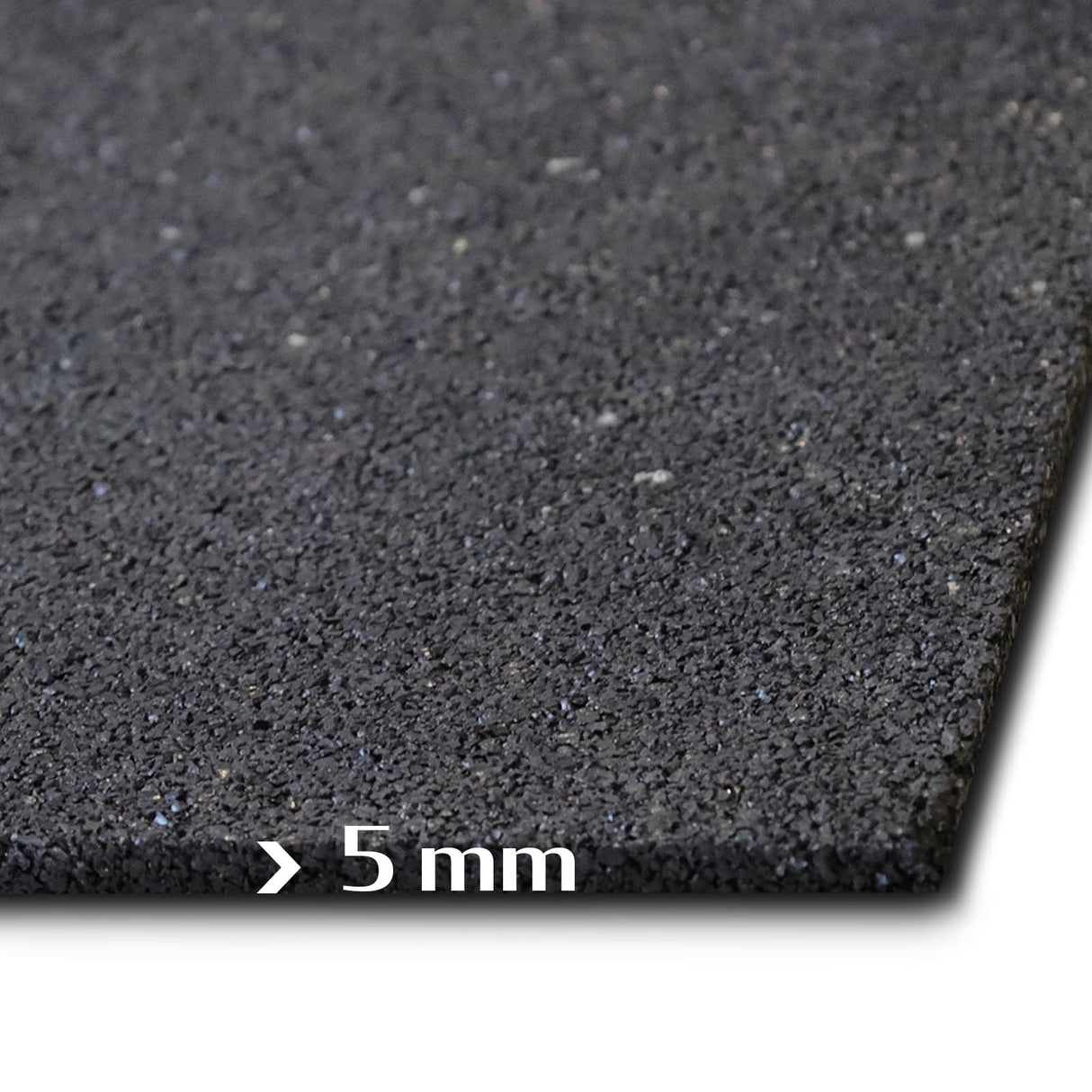 Tapis pour appareils de fitness - caoutchouc - 5 mm d'épaisseur