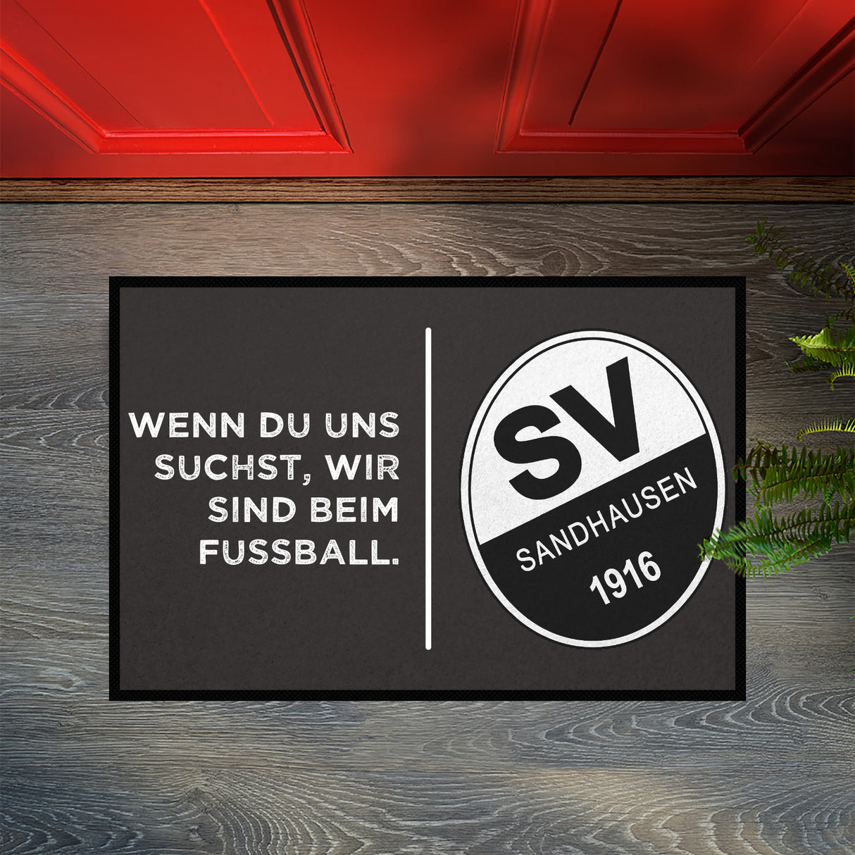 SVS FANMATTE - Wir sind beim Fußball | Schiefer/Weiß
